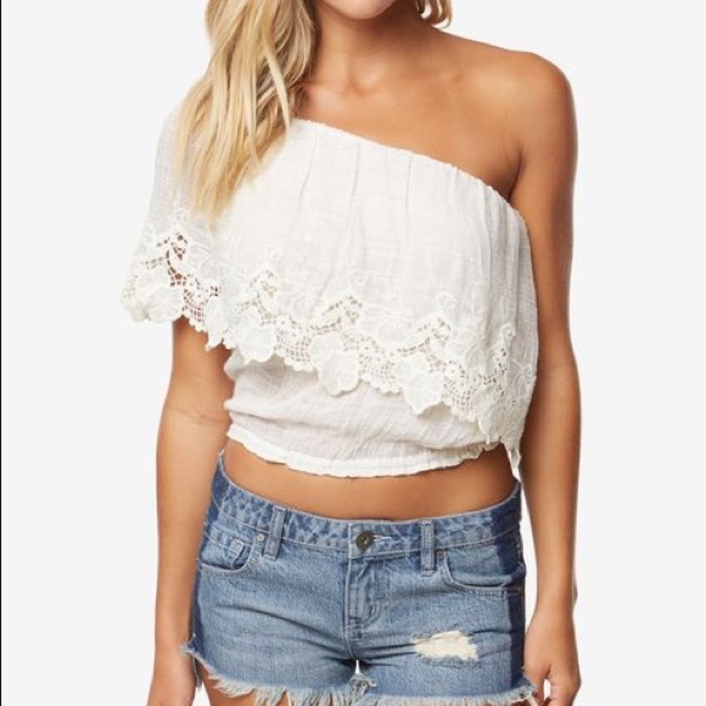 O’Neill Sabrina One Shoulder Top Sz XL New w/ Tags